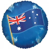 BALLOON FOIL 18 AUSTRALIAN FLAG UNINFLATED
