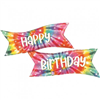 Balloon Foil 49 Hbd Tie Dye Uninflated 