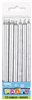 Candles Silver Long 12 Pack