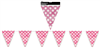Dots Flag Banner Hot Pink 365m