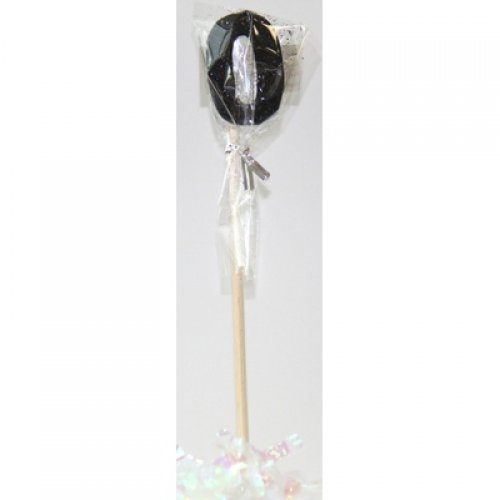Candle 0 Long Pick Black Glitter