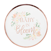 BABY IN BLOOM 24CM PAPER PLATE 