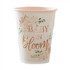 BABY IN BLOOM 266ML PAPER CUP 
