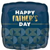 BALLOON FOIL 18 FATHERS DAY RIBBED LINES UNINFLATED