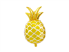 BALLOON FOIL 26 PINEAPPLE GOLD UNINFLATED