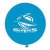 BALLOONS SUPPORTER SHARKS 90CM 1PK UNINFLATED