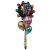 Balloon Arrangement Happy Birthday Reflex Colourful Circle Foil 201