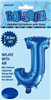 BALLOON FOIL 14 ROYAL BLUE J  SelfInflating