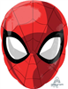 Balloon Foil 17 X 12Spiderman Animated Head Uninflated