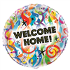 Balloon Foil 18 Bright Welcome Home Uninflated