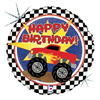 Balloon Foil 18 Monster Truck Bday G36141h Uninflated