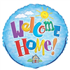 Balloon Foil 18 Welcome Home House Uninflated