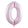 Balloon Foil 34 Matt Pastel Pink 0 Uninflated