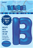 Balloon Foil 34 Royal Blue B Uninflated