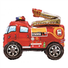 Balloon Foil Standing Airz Fire Engine 211213