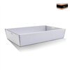 CATER BOX ONLY RECTANGLE LARGE WHITE 50CTN