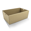 CATER BOX ONLY RECTANGLE SMALL BROWN