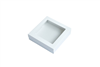 CATER BOX SQUARE SMALL WITH LID WHITE 100CTN