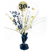 Centrepiece Black  Gold 30TH