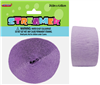 Crepe Streamer Lavender 24M