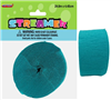 Crepe Streamer Teal 24M