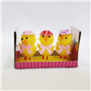 EASTER CHICKS WITH HATS 3PK EA147811 