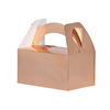 Five Star Paper Lunch Box Metallic Rose Gold 5 Pk