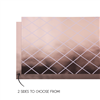 Five Star Paper Table Runner Reversible Metallic Rose Gold 