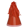 Five Star Party Hat With Tassel Topper Cherry 10 Pack