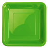 Five Star Square Snack Plate 7 Lime Green 20 Pack