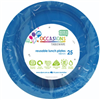 Royal Blue Round Lunch Plate 25PK ALP
