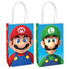 SUPER MARIO BROS PAPER KRAFT BAG 8PK