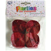 Streamer Maroon 4pk