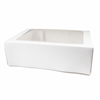 Window Cake Box Rectangle 12X18x6