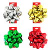 XMAS BOW STAR METALLIC XL 20CM