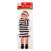 XMAS NAUGHTY ELF PRISONER OUTFIT 68115