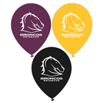 BALLOONS SUPPORTER BRONCOS 30CM