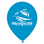 BALLOONS SUPPORTER SHARKS 30CM