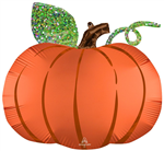 Balloon Foil 26 Satin Pumpkin Super Size