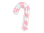 Balloon Foil 34 Xmas Pink Candy Cane Uninflated