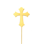 Cake Topper Cross Gold