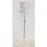 Candle 5 Long Pick Pearl Glitter