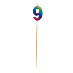 Candle 9 Long Pick Rainbow