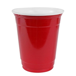 Capri Cup Plastic Party 18Oz Red 20Pk