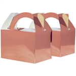 Five Star Paper Little Lunch Box Metallic Rose Gold 10PK