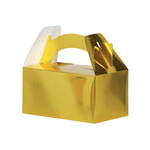 Five Star Paper Lunch Box Metallic Gold 5 Pk