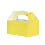 Five Star Paper Lunch Box Pastel Yellow 5 Pk