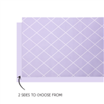 Five Star Paper Table Runner Reversible Pastel Lilac 