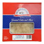 French Kitchen Cheese Cake Round Vanilla 500g