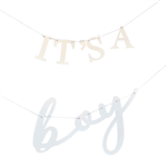 HELLO BABY BUNTING ITS A BOY 
